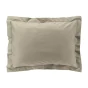 Taie d'oreiller vp 50 x 70 cm percale uni 78 fils percaline  +p. bourdon Sable