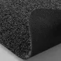 Tapis rectangle 45 x 75 cm anti-poussiere grattoir odin Gris