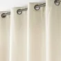 Rideau a oeillets 140 x 240 cm bouclette unie Wooly Naturel