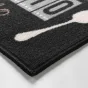 Tapis rectangle 40 x 60 cm imprime cappuccino Sans