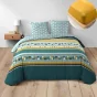 Pack parure de couette 260 x 240 cm Doris + DH 160x200 cm Jaune