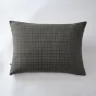 Taie d'oreiller gaze de coton tissée 50 x 70 cm gaïa mix Anthracite