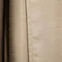 Lot de 2 Rideaux shantung brillant 140 x 240 cm Shana Beige