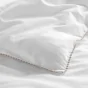 Housse de couette 240 x 220 cm coton 57 fils + 2 taies Noemie