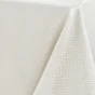 Nappe rectangle 140 x 250 cm jacquard enduit azuline Naturel
