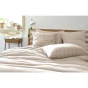 Taie d'oreiller gaze de coton 50 x 70 cm gaïa match pampa Naturel