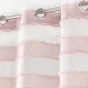 Voilage a oeillets 140 x 260 cm voile sablé fils coupés lalina Rose
