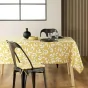 Nappe Rectangulaire 140 x 240 cm Microfibre Imprimée Bellys – Jaune Soleil
