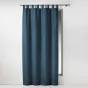 Lot de 2 Rideaux à passant 140 x 260 cm Essentiel Marine