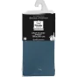Lot de 2 Draps housse bleu 160 x 200 cm en percale bonnet de 30 cm