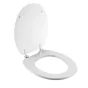 Abattant wc charnieres metal 18 pouces mdf imprime marbre Sans