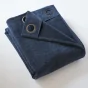 Lot de 2 rideaux petite hauteur 140 x 180 cm occultant doublé polaire Bjorn Bleu