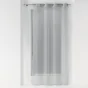Panneau a oeillets 140 x 240 cm voile imprime metallise orion Gris