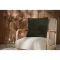  Coussin Déhoussable 45 x 45 cm en Fausse Fourrure – Toundra Sven