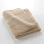 Drap de bain 90 x 150 cm éponge coton piegné Elegance Noisette
