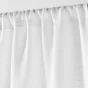 Paire droite passe tringle 2 x 70 x 200 cm effet lin tisse haltona Blanc