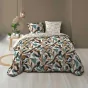 Housse de couette 240 x 220 cm coton 57 fils + 2 taies Lavinia