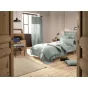 Housse de couette gaze de coton Bio 140x200 cm 1 personne Eucalyptus