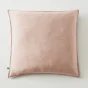 taie d'oreiller 63 x 63 cm lyocell uni lysandre blush