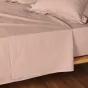 Drap plat 2 pers. 240 x 300 cm coton 57 fils Lina Rose