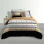 Housse de couette 260 x 240 cm percale de coton 78 fils imprimé  Astraline