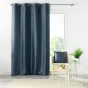 Rideau effet brillant 140 x 240 cm Shana Marine