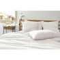 Taie d'oreiller gaze de coton tissée  50 x 70 cm Gaia Match Blanc