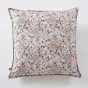 Housse de coussin 60 x 60 cm polyester imprimé + enduction capucine pampa Multicolore