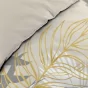 Pack parure de couette 240 x 220 cm Mogador + drap housse 140 x 190 x 30 Jaune