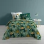 Pack housse de couette 220x240 cm Brazilia + drap housse 140x190 Jaune