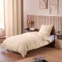 Housse de Couette 140 x 200 cm en Gaze de Coton Avy Naturel