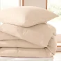 Housse de Couette 140 x 200 cm en Gaze de Coton Avy Naturel