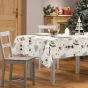 Nappe rectangle 150 x 240 cm polyester imprime leopold Sans