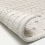 Tapis rectangle 60 x 90 cm coton/polyes fantaisie+fil met artemis Sans