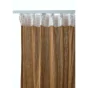 Rideau Galon Fronceur 140 x 240 cm - Double Gaze de Coton - Uni Gaïa Camel