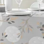Nappe rectangle 150 x 240 cm polyester imprime manola Gris