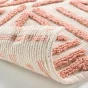 Tapis rectangle 60 x 90 cm coton/polyester tufte Athena Marsala