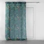 Panneau a oeillets 140 x 240 cm voile sable imprime feerie Emeraude