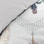 Housse de couette 240 x 220 cm coton 42 fils + 2 taies Happy dream