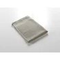 Tapis de bain 50 x 70 cm coton 600 gr Garance argile Taupe
