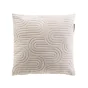 Coussin dehoussable compresse 45 x 45 cm velours devore pila Sans