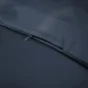 Housse de couette 240 x 220 cm bambou de satin 120 fils Salomé Bleu nuit