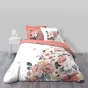Parure de couette + 2 taies  200 x 200 cm imprimé 42 fils Roseane