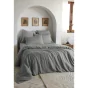 Housse de Couette 240 x 220 cm - Satin d’Eucalyptus Lysandre Granit