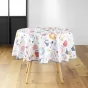 Nappe ronde (0) 180 cm polyester imprime kitchen Multico