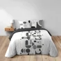 Housse de couette 240 x 220 cm coton 42 fils + 2 taies Chilipop