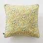 coussin déhoussable avec passepoil 45 x 45 cm gaze de coton imprimée manon