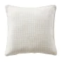 coussin déhoussable avec passepoil 45 x 45 cm gaze de coton tissée teinte vickie pampa