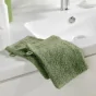 2 gants de toilette 15 x 21 cm eponge unie tendresse Fougere