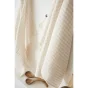 lot de 2 essuie-mains 50 x 70 cm gaze de coton tissée teinte vickie pampa
